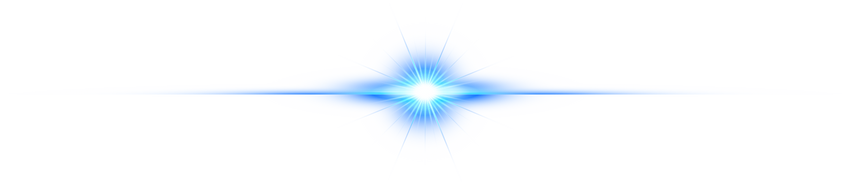 lens flare blue light effect